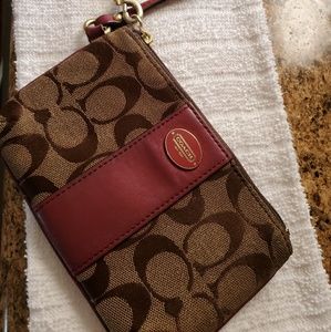 Coach Wristlet